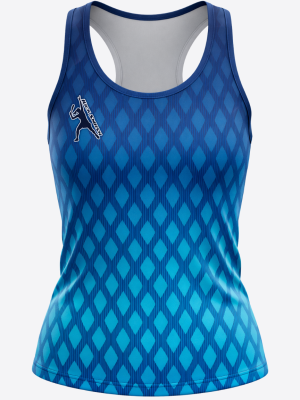 Blue Diamond Racerback Ladies Padel Performance Tee