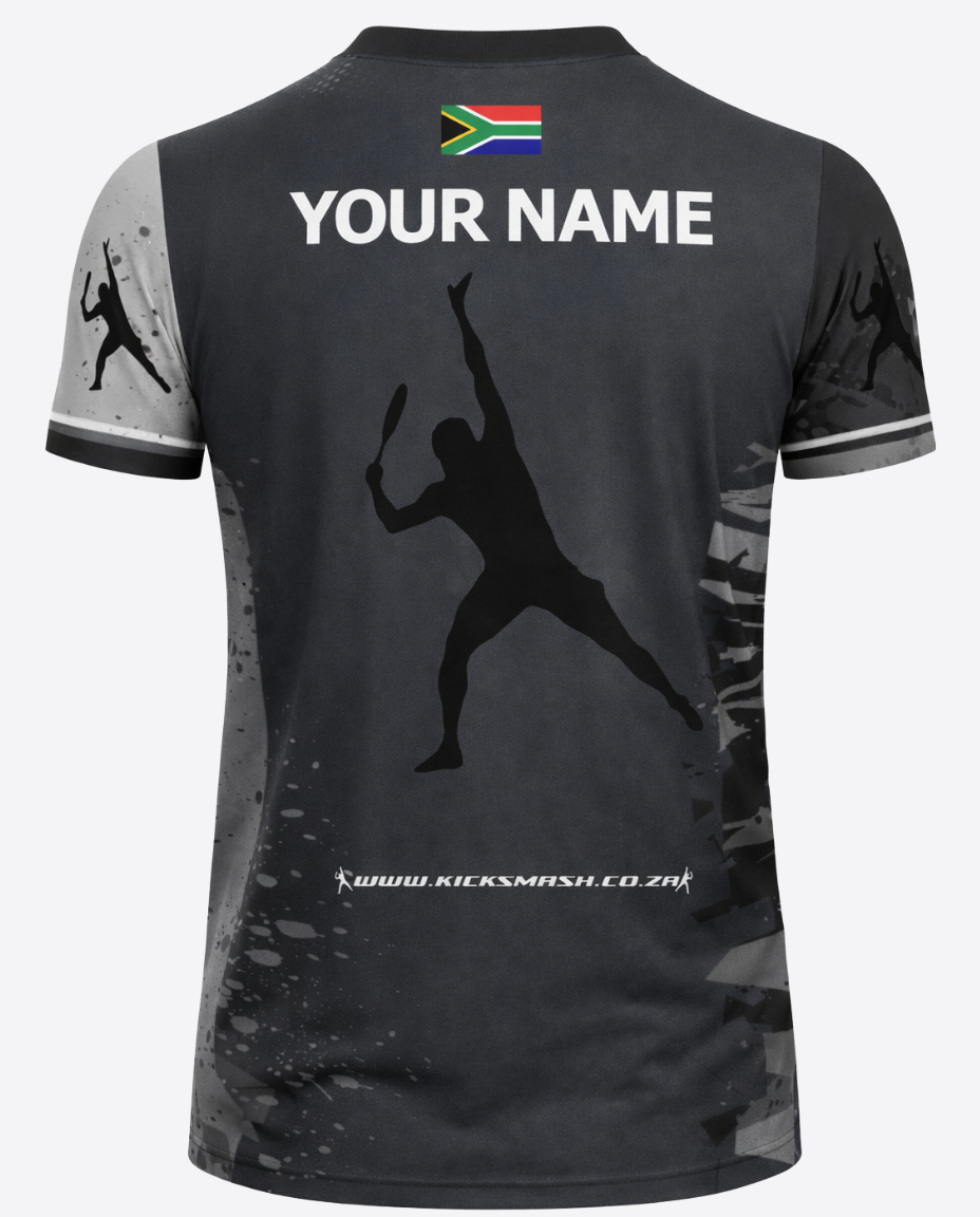 Iron Strike Rally Men’s Padel Performance Tee - Image 2