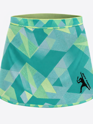 Green Ladies Padel Skort