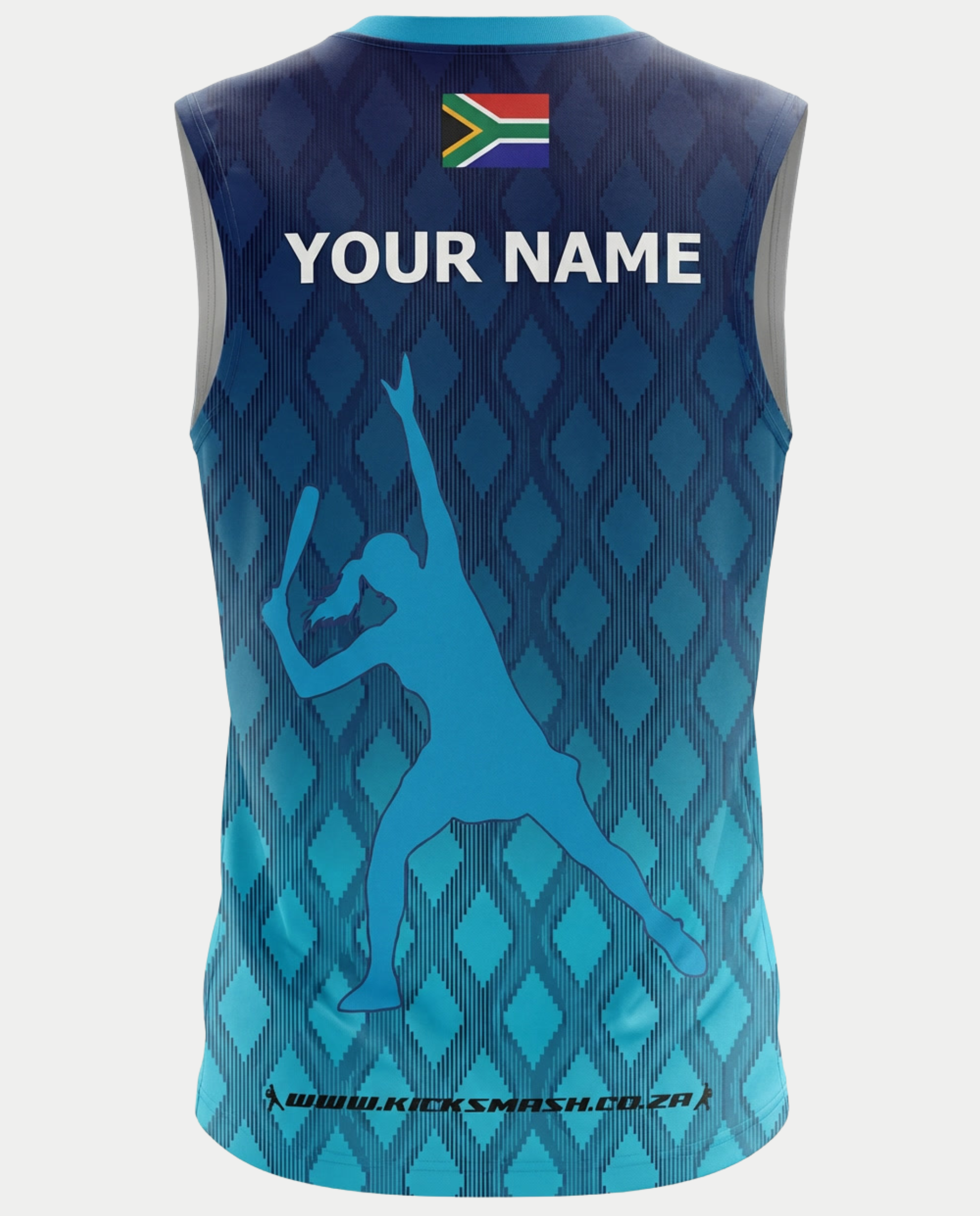 Blue Diamond Ladies Padel Performance Sleeveless Tee - Image 2