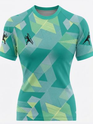 Green Ladies Padel Performance Tee