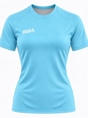 Light Blue Ladies Padel Performance Tee