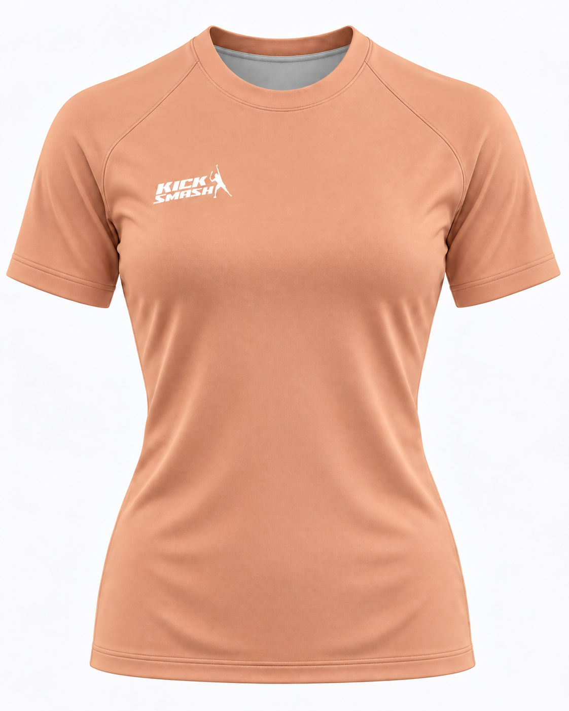 Peach Ladies Padel Performance Tee