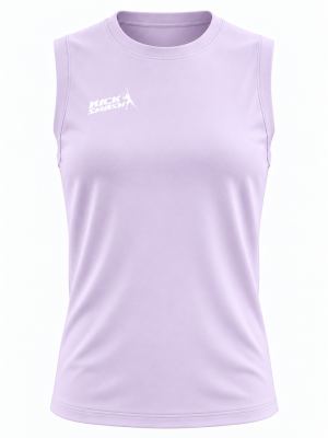 Lavender Ladies Padel Performance Sleeveless Tee