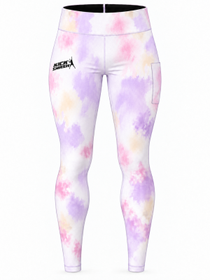 Pastel Pulse Ladies Padel Compression Pants