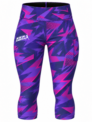 Shockwave Ladies Padel 3/4 Compression Pants