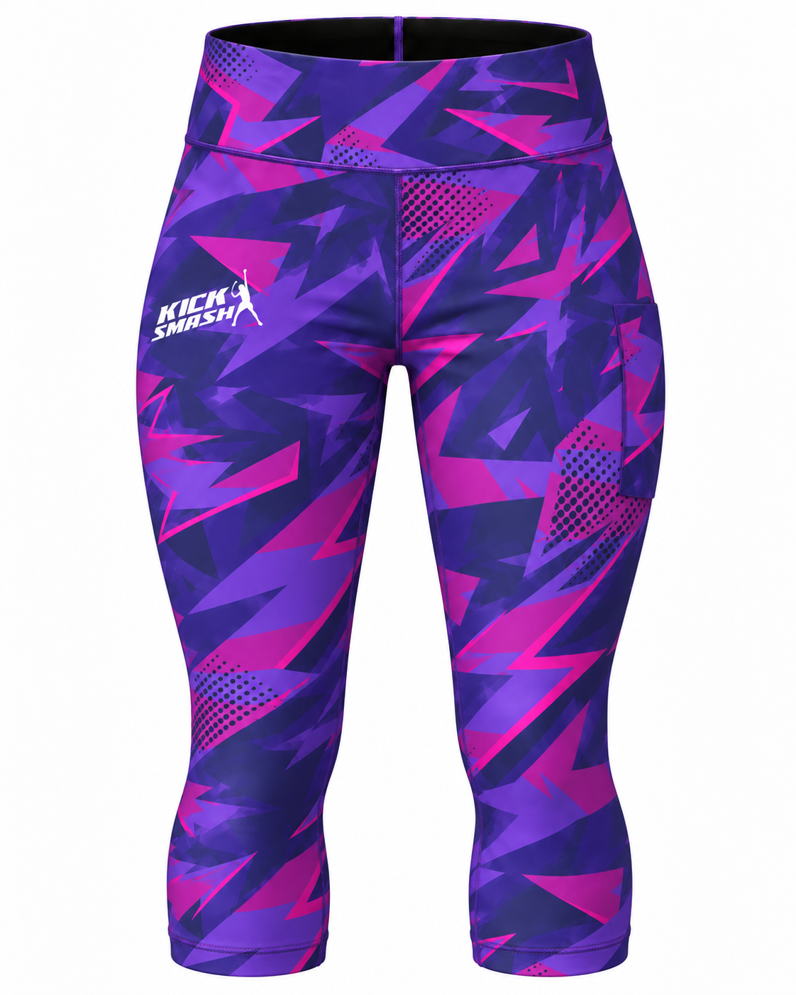 Shockwave Ladies Padel 3/4 Compression Pants