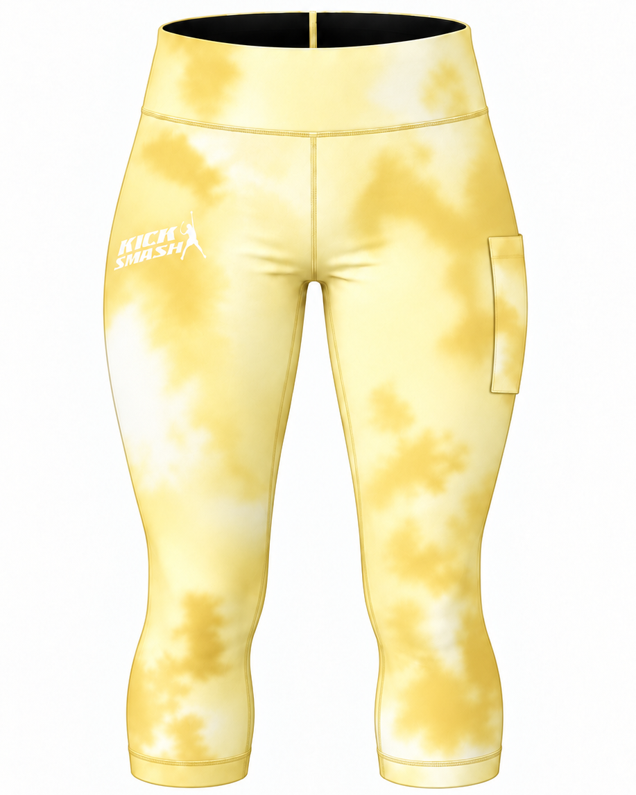 Sunburst Ladies Padel 3/4 Compression Pants